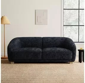 Kolvere Black 68" Loveseat