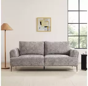 Gladbach Gray 65" Loveseat