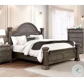 Pamphilos Gray Poster Bedroom Set