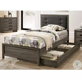 Roanne Gray Youth Panel Bedroom Set With Trundle