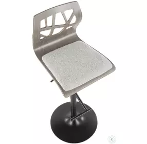 Folia Light Grey Barstool
