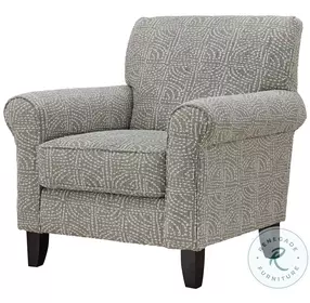 Hogan Allegory Linen Rolled Arms Accent Chair