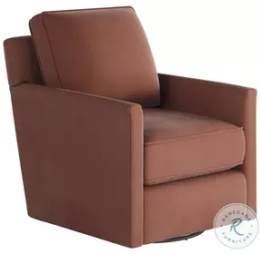 Bella Rosewood Rose Swivel Glider Chair