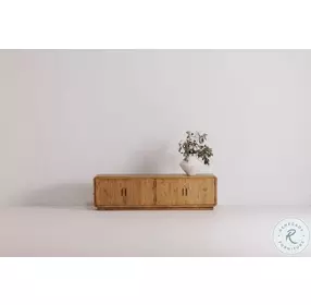 Monterey Rustic Blonde Media Cabinet