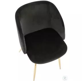 Luna Black Fran Dining Chair Set Of 2