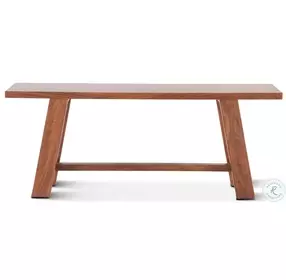 Stavanger Cinnamon Brown 60" Counter Height Bench