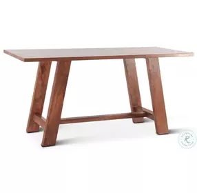 Stavanger Cinnamon Brown 75" Gathering Dining Room Set