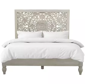 Haveli Heirloom White Panel Bedroom Set