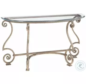 Solano Aged Bronze Console Table