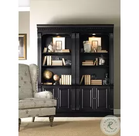 Silverton Black Bunching Bookcase