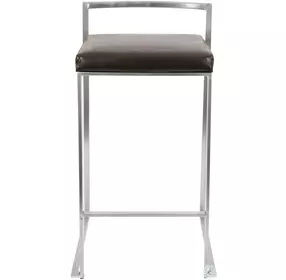Fuji Brown Counter Height Stool Set of 2
