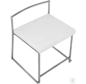 Fuji White Dining Chair Set of 2