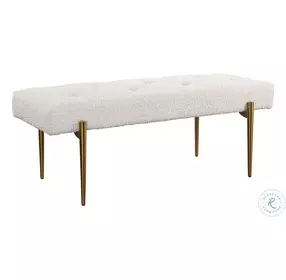 Kalden White Bench