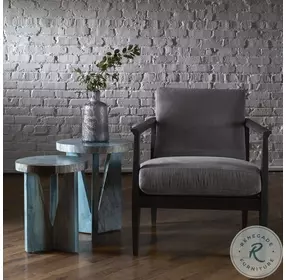 Nadette Blue Green Side Table Set of 2