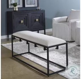 Paradox Crisp White Bench