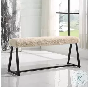 Taupo Toasty Beige Bench