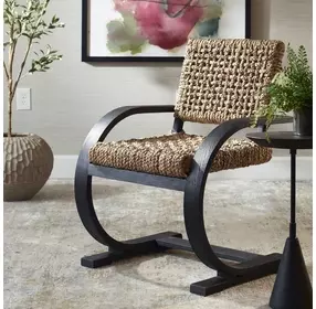 Belmont Black and Brown Dining Chair