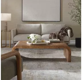 Grafton Brown Rectangular Coffee Table