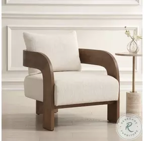 Rowenna Ivory Accent Chair