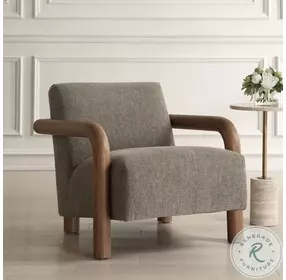 Balance Knubby Herb Green Accent Chair