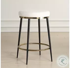 Ensemble Cream Counter Height Stool