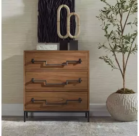 Hamilton Natural 3 Drawer Accent Chest