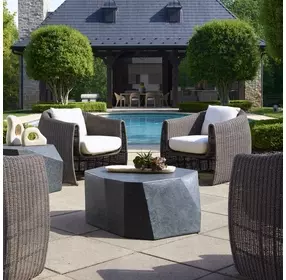 Parra Natural Slate Outdoor Free Form Coffee Table