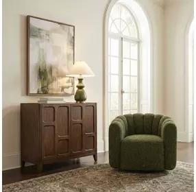 Belmont Dark Walnut 2 Door Accent Cabinet