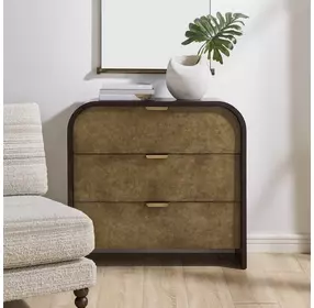 Carlisle Brown 3 Drawer Accent Chest