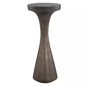 Langston Dark Bronze Outdoor Round Drink Table