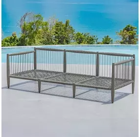 Grafton Oyster White Outdoor Living Room Set