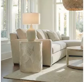 Hamilton Gold Round Accent Table