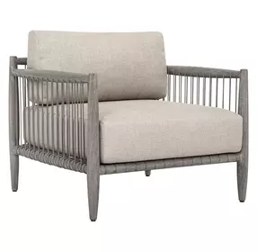 Grafton Dove Upholstered Outdoor Lounge Chair