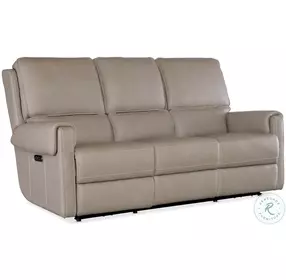 Waverly Dark Taupe Power Reclining Living Room Set with Power Headrest