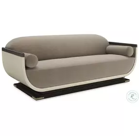 Helena Mushroom Velvet Living Room Set