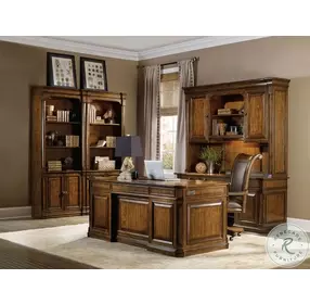 Tynecastle Chestnut Executive Desk
