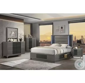 Nocturne Slate Mirror