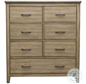 Geo Heights Butterscotch 7 Drawer Chest