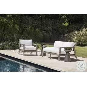 Catalan Matte Graphite Accent Table