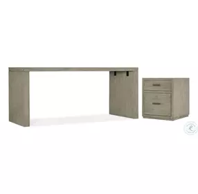 Linville Falls Soft Smoked Gray 60" Desk
