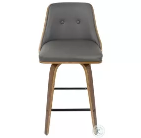 Gianna Grey Counter Height Stool Set Of 2