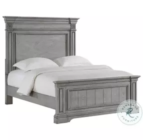 Brookstone Aged Grey Panel Bedroom Set