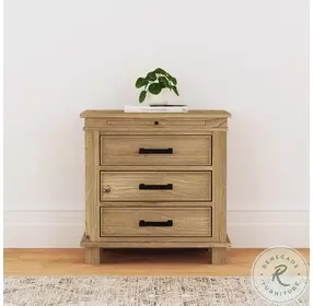 Glacier Point Golden Java Nightstand