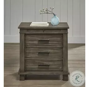 Glacier Point Greystone Nightstand