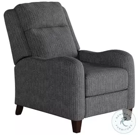 Prestige Mykonos Denim 31" Wide Push Back Hi Leg Recliner