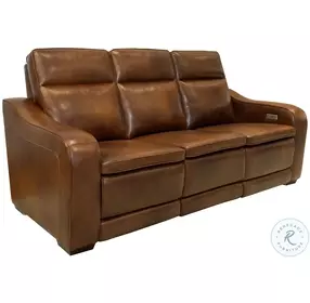 Grady Lexington Cocoa Power Reclining Living Room Set with Power Headrest And Lumbar