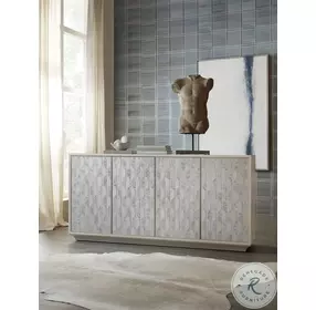 Melange Silver And Gray Emile Credenza