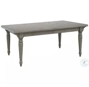 Madison Ridge Bluff Grey Leg Extendable Dining Room Set