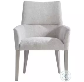 Stratum Light Gray Curved Arm Chair Set of 2
