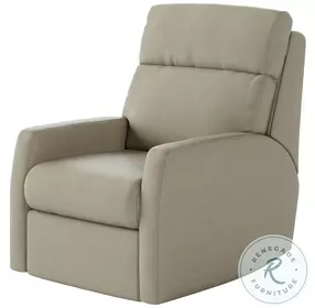 Mimi Maximus Eggshell Wall Hugger Power Headrest Recliner with SoCozi Massage